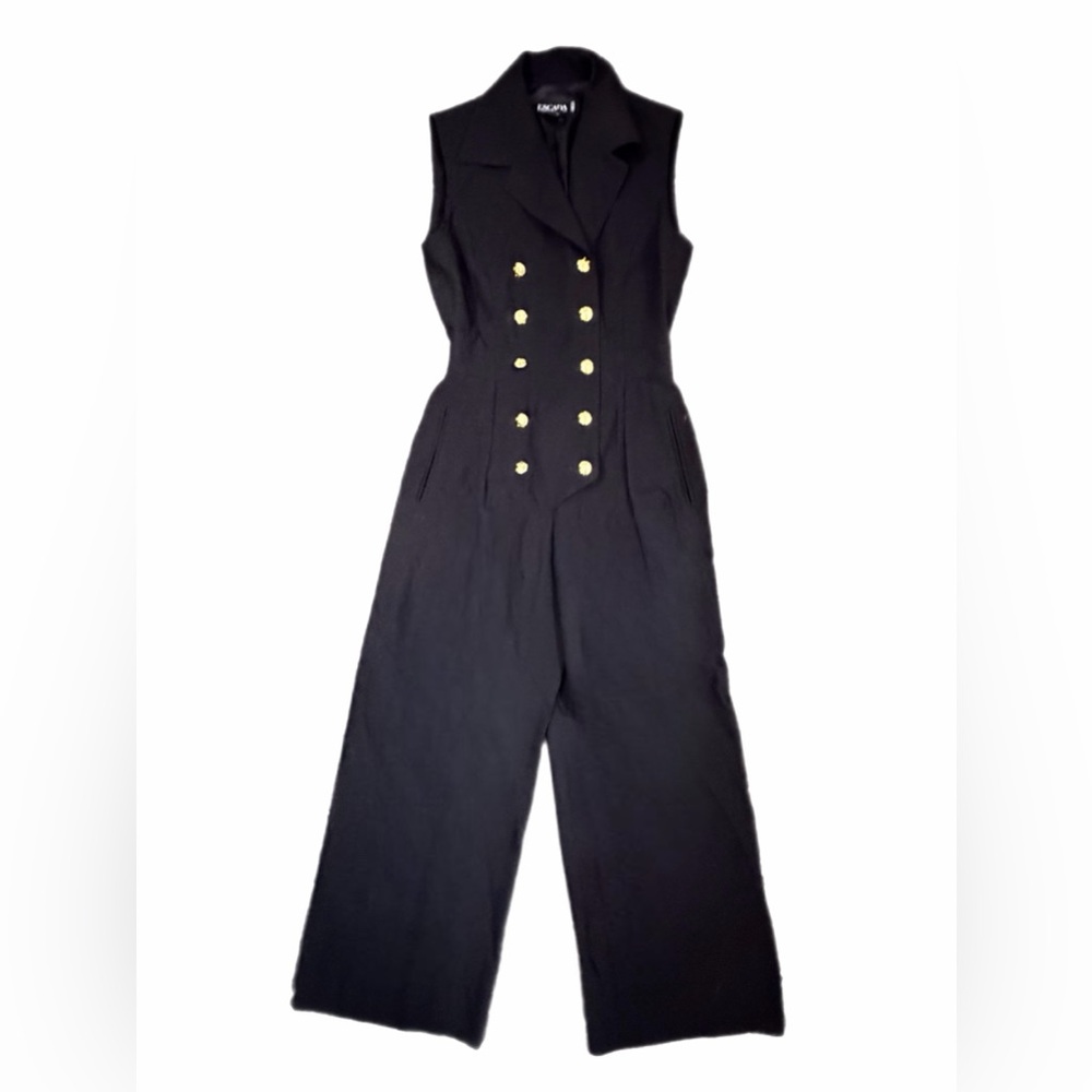Vintage escada black jumpsuit